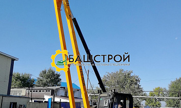 Трубоукладчик на базе гусеничного экскаватора JCB