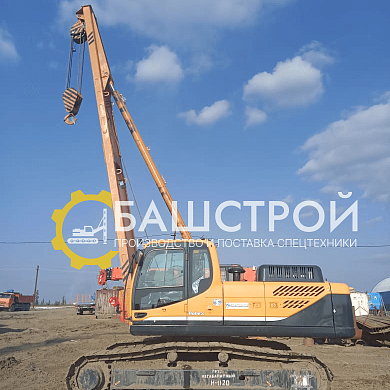 Трубоукладчик на базе гусеничного экскаватора Hyundai - фото 1