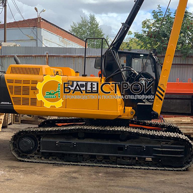 Трубоукладчик на базе гусеничного экскаватора JCB - фото 1