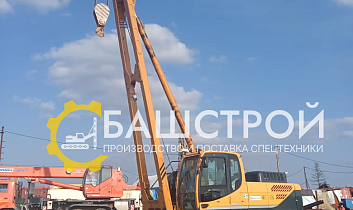 Трубоукладчик на базе гусеничного экскаватора Hyundai