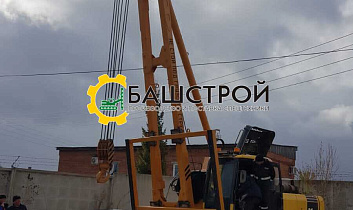 Трубоукладчик на базе гусеничного экскаватора Komatsu