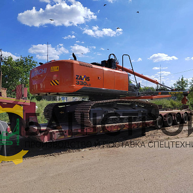 Трубоукладчик на базе гусеничного экскаватора Hitachi - фото 22
