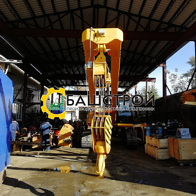 Трубоукладчик на базе гусеничного экскаватора JCB - фото 15