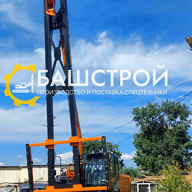 Съемное навесное устройство крана-трубоукладчика на экскаватор Hitachi ZX330
